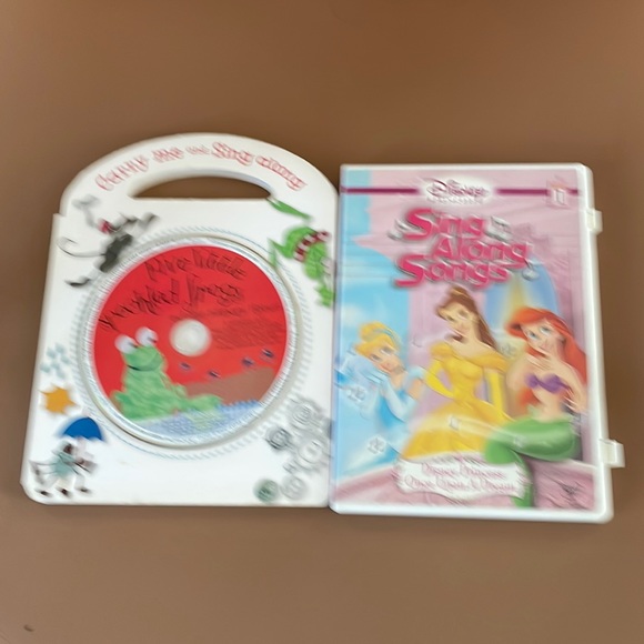 CARRY ME and SING ALONG BOOK and CD another is  Disney Sing Along Songs CD - Picture 1 of 2